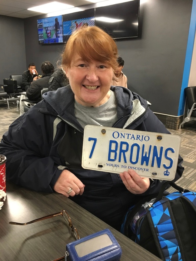 Alex with 7BROWNS plate
